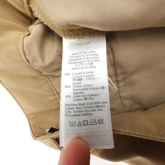 NWT Madewell Harlow Wide Leg Pants Khaki Pleated Old Money Quiet Luxury Trouser - Picture 8 of 9